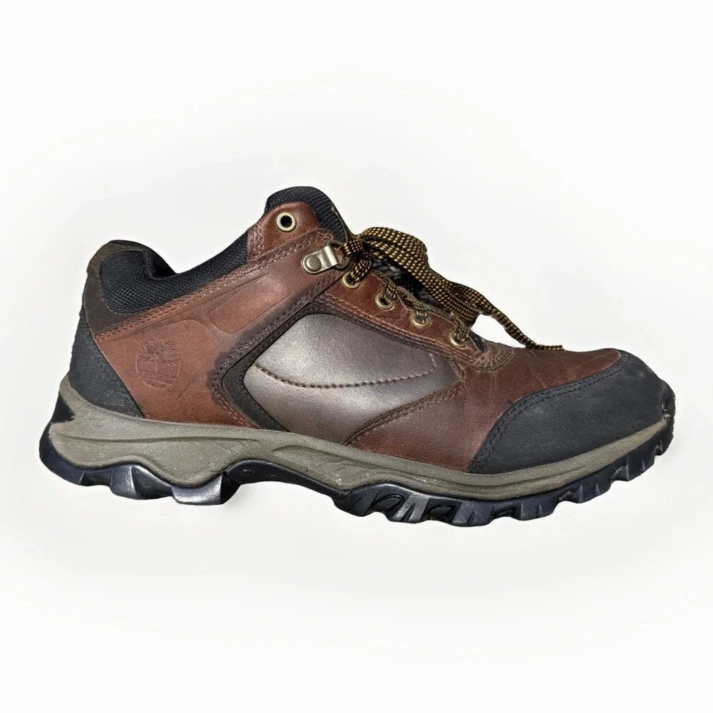 Timberland Mens 10.5 Mt. Maddsen Mid Hiking Waterproof Boots Brown